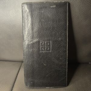 Givenchy Long Leather Black Wallet
